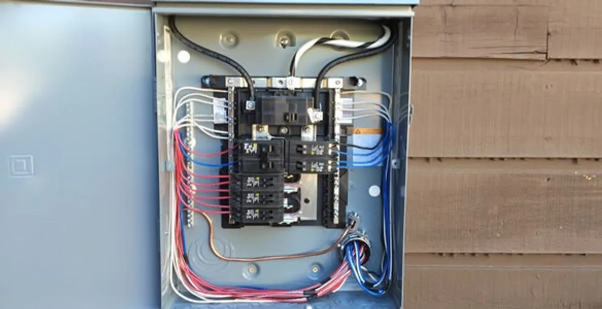 electrical panel upgrade service featuring newly installed electrical panel wired by licensed electricians in Ogden, UT