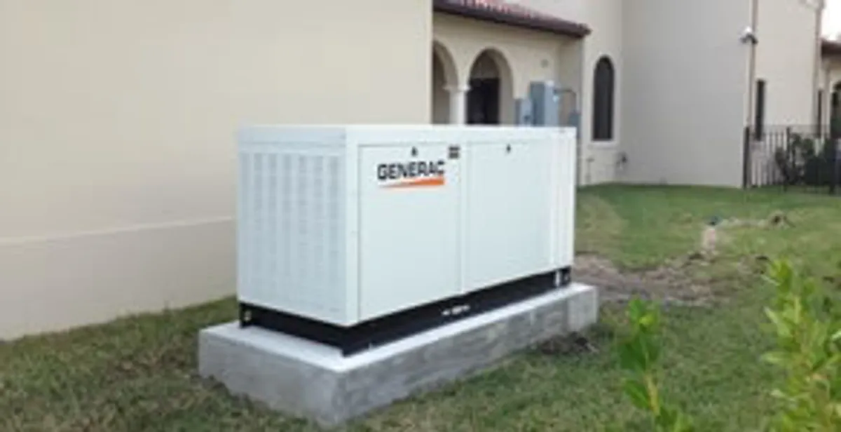 generator installation service showing standby generator professionally installed for residential power backup in Ogden, UT